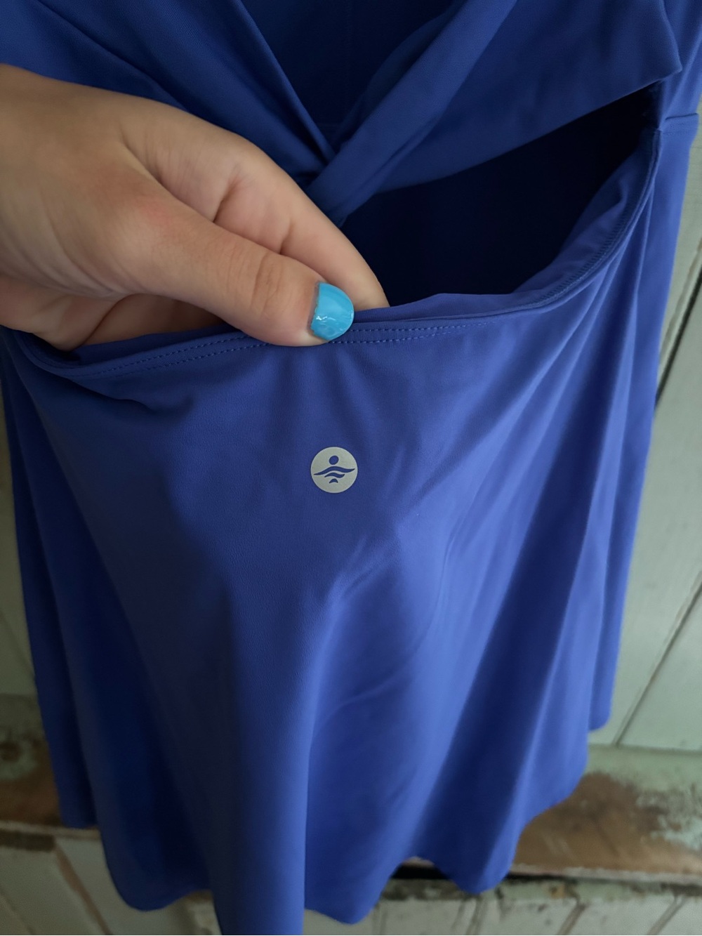 Halara Backless Crisscross Active Dress-Easy Peezy Edition - Picture 4 of 5